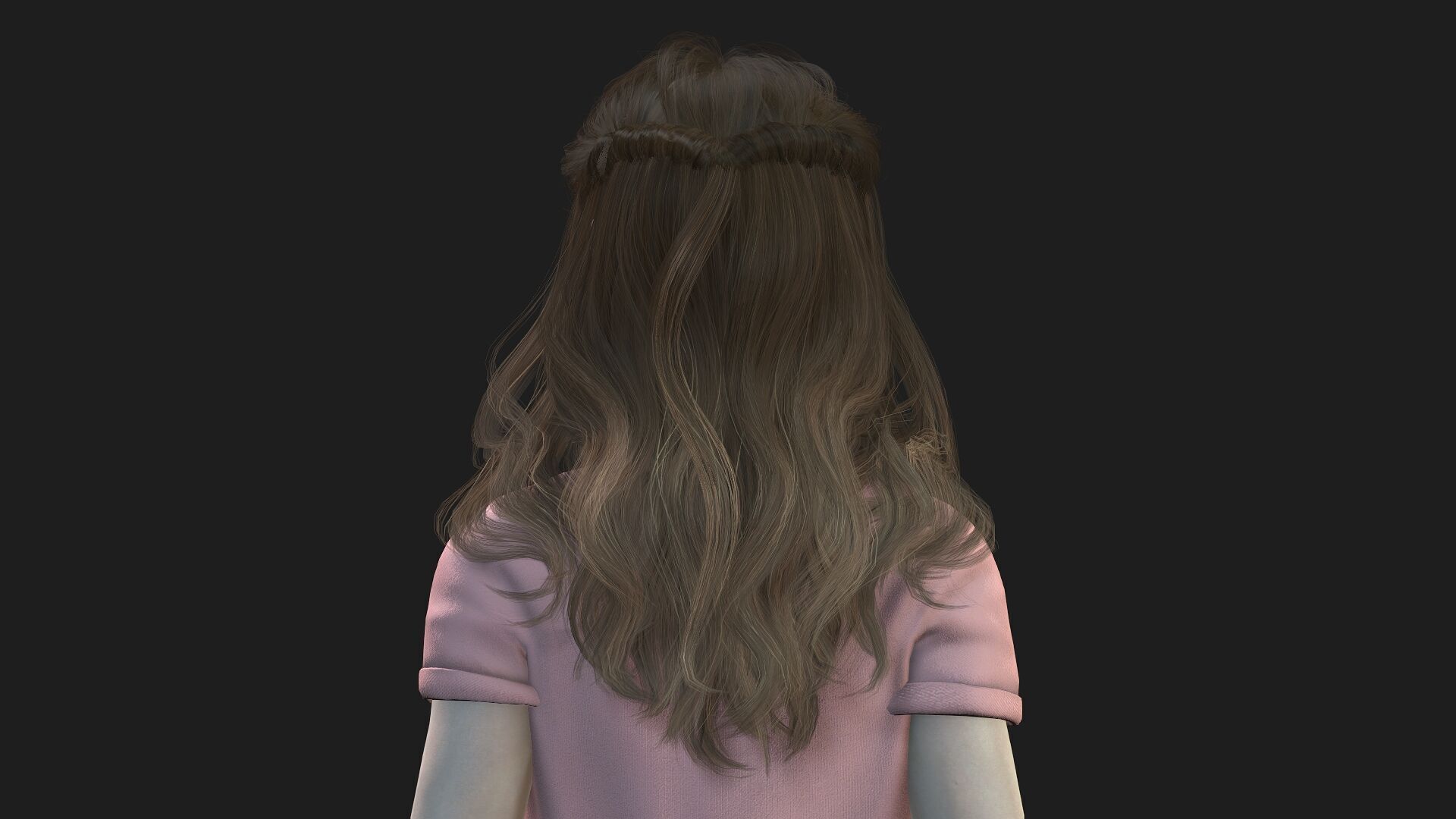 Realistic 3D Model of a Woman 3D model_5