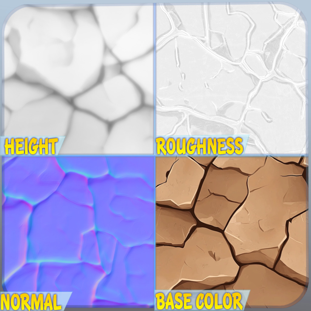  Stylized Ground Seamless Texture Texture_1