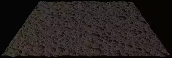 High-polly Crater Battlefield