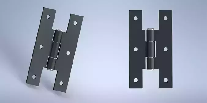 Standard door hinge
