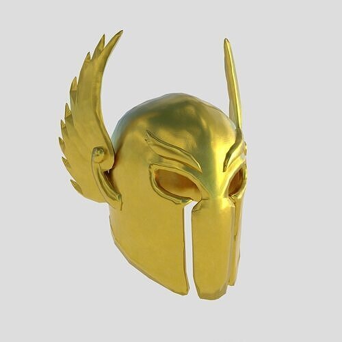 fantasy helmet Low-poly 3D model