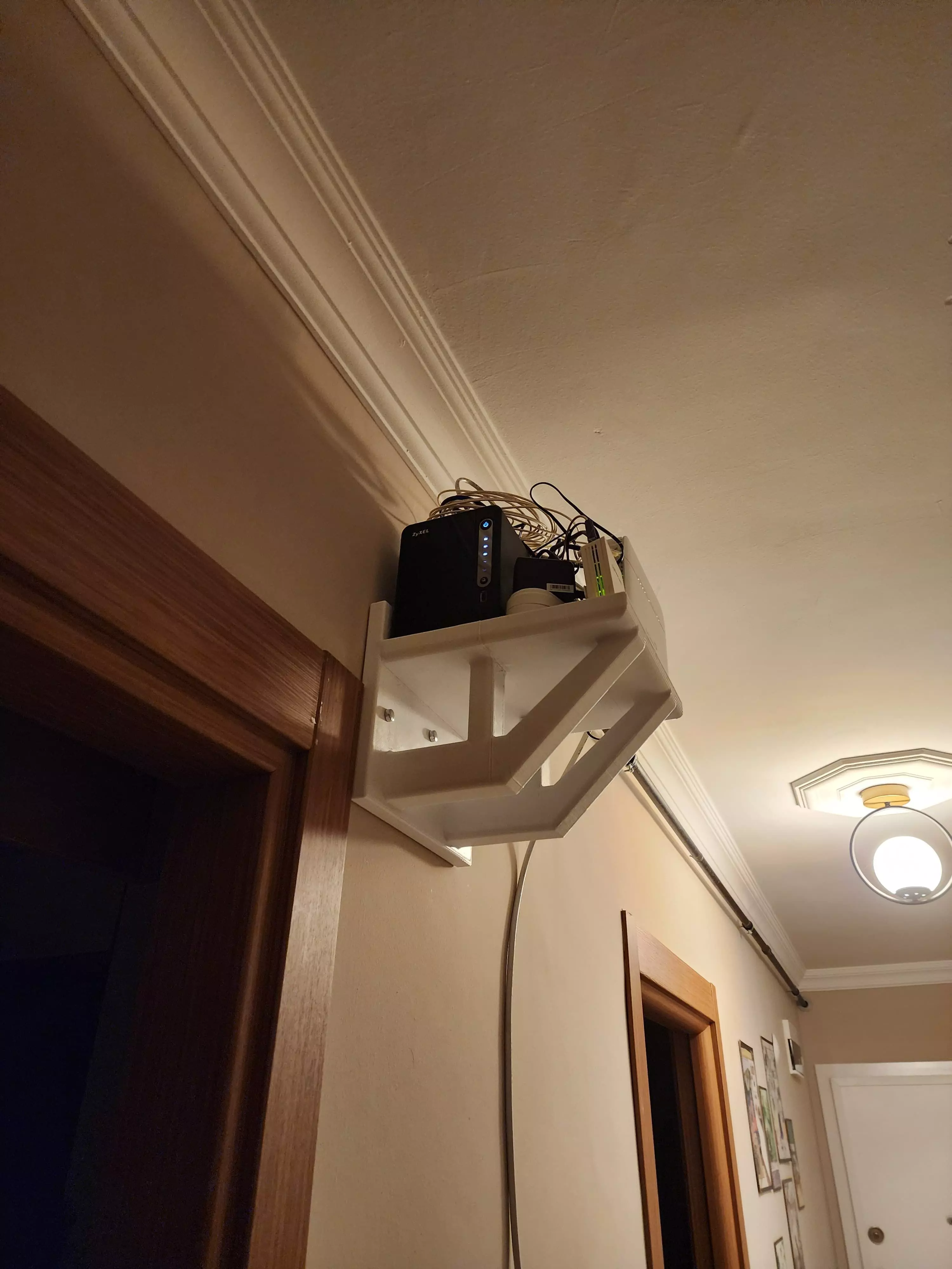 MODEM NAS ETC FOR SHELF 3D print model_0