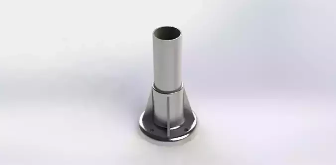 Base de Fixacao Schneider XVBZ02 Fixing Base 3D model