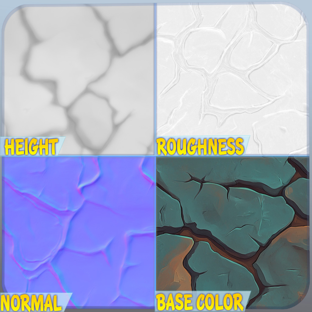 Stylized Ground Seamless Texture Texture_1