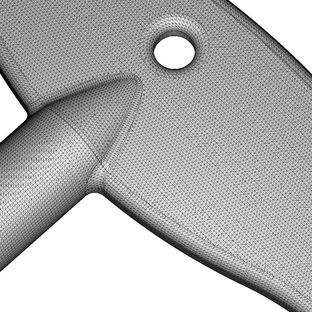 Elevator Triangle Spanner 3D print model_4