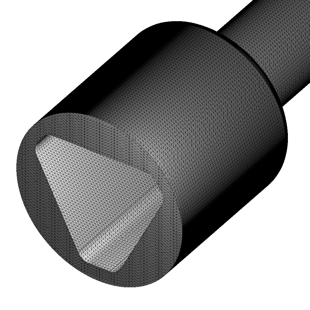 Elevator Triangle Spanner 3D print model_5