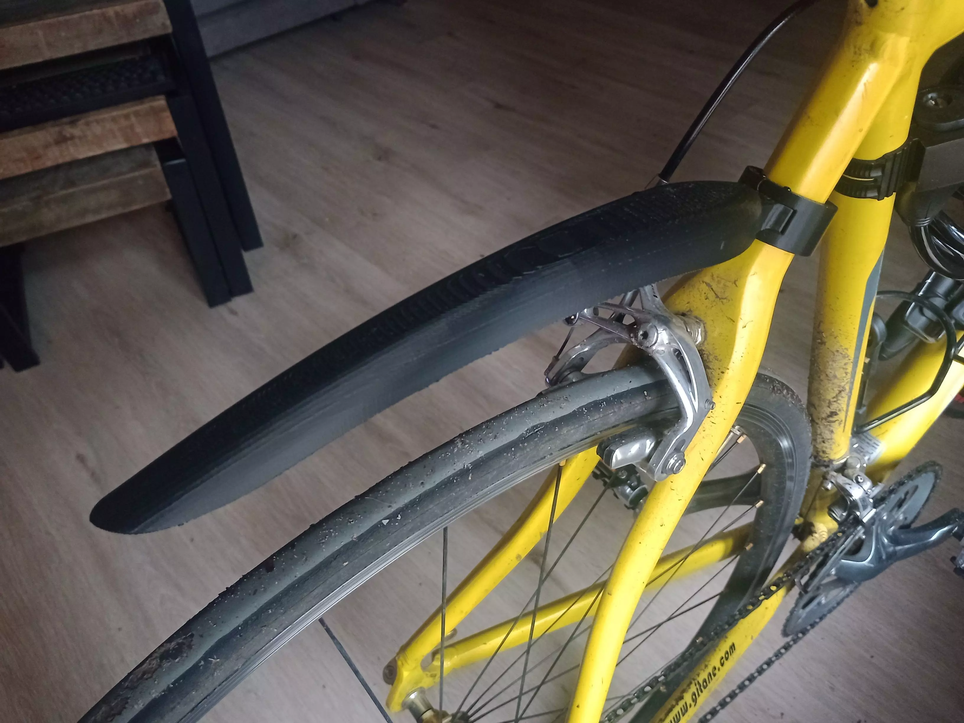 Rear Bike Mudguard 3D print model_0