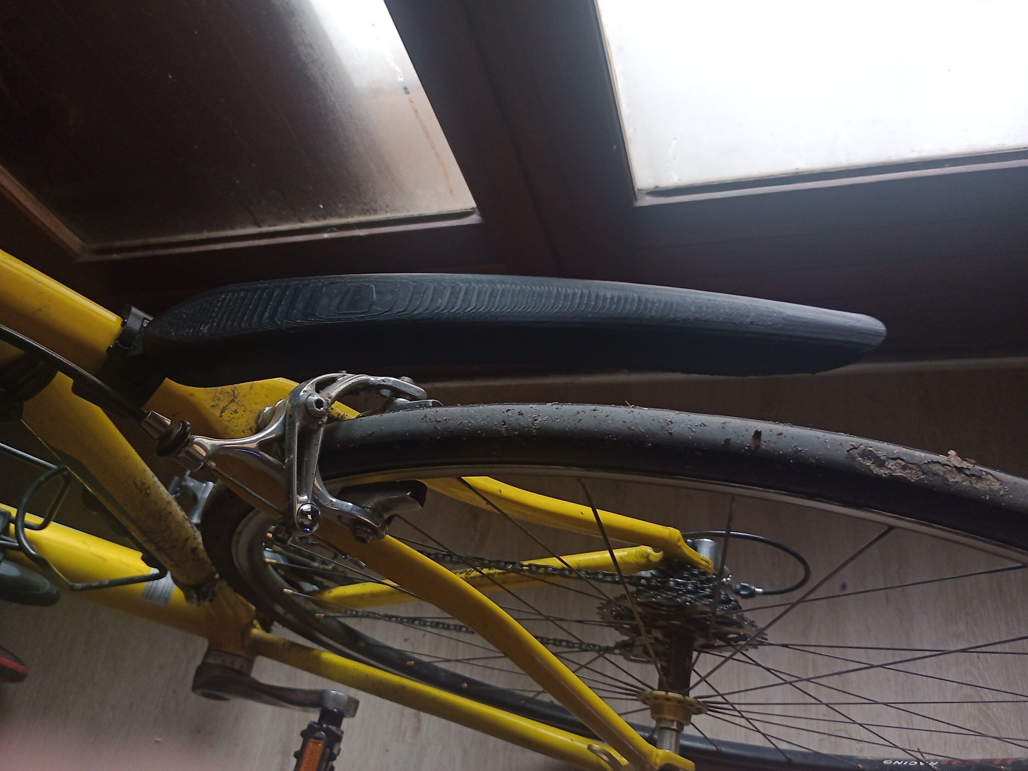 Rear Bike Mudguard 3D print model_6