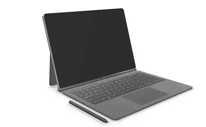 Computer tablet with keyboard case