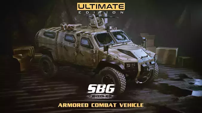 SBG Armored Combat Vehicle - Ultimate Edition Low-poly 3D model