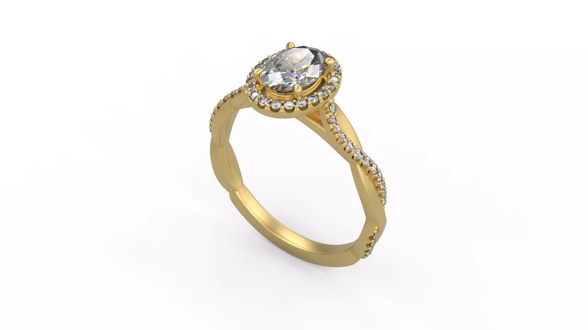 Women Solitaire 2250 3D print model