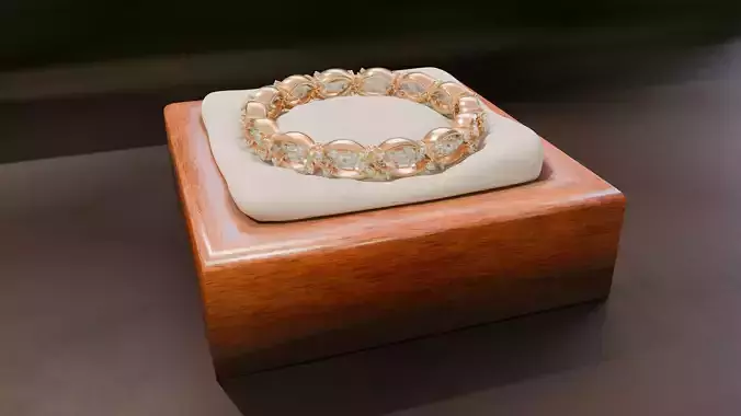 Bracelet freebee Free 3D model