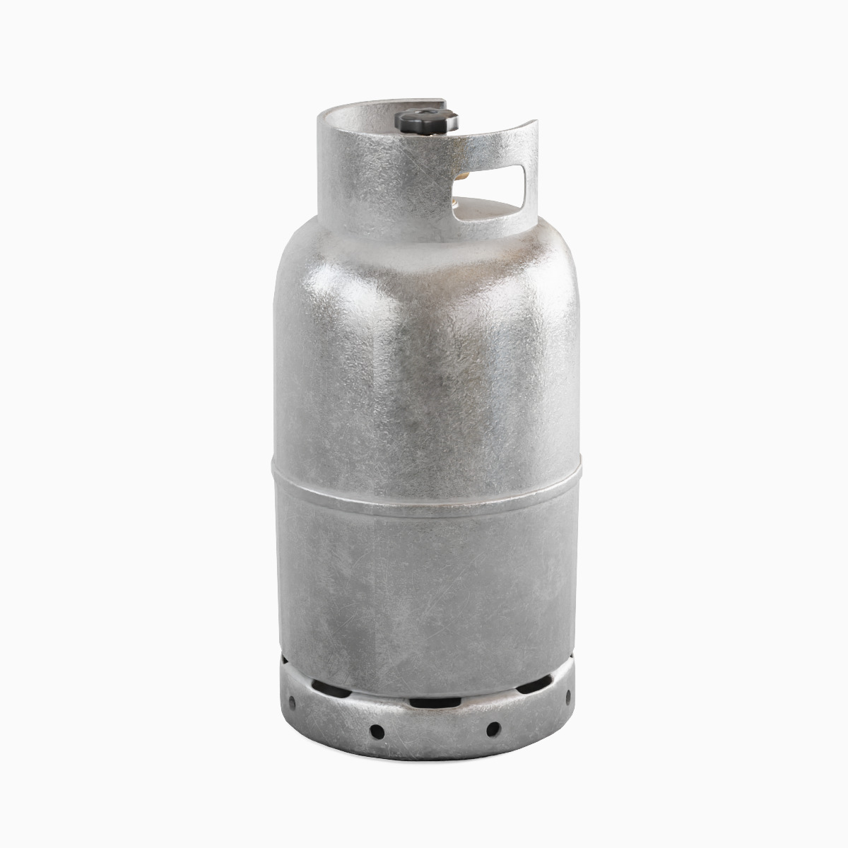 Gas Cylinder 01 3D model_2