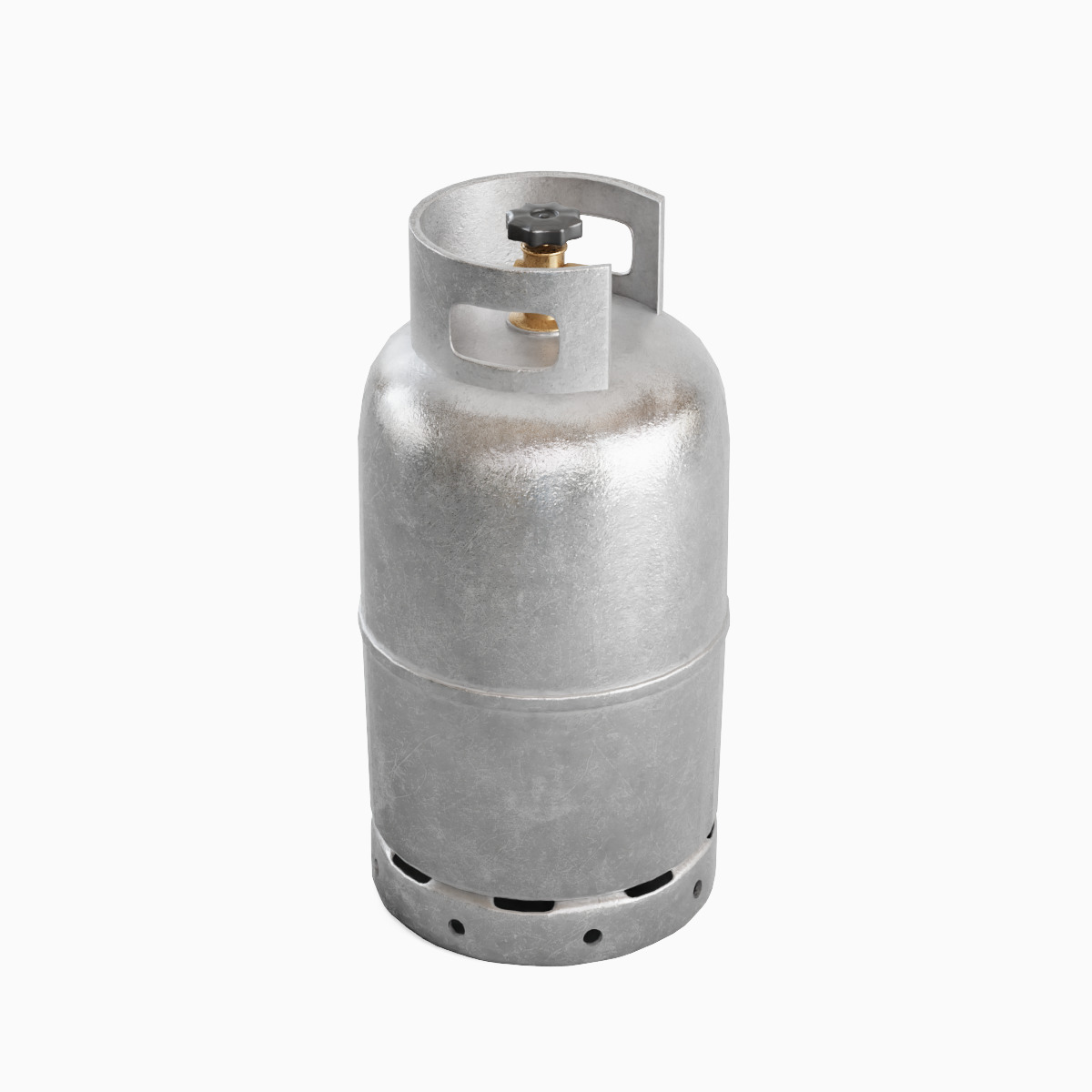 Gas Cylinder 01 3D model_4