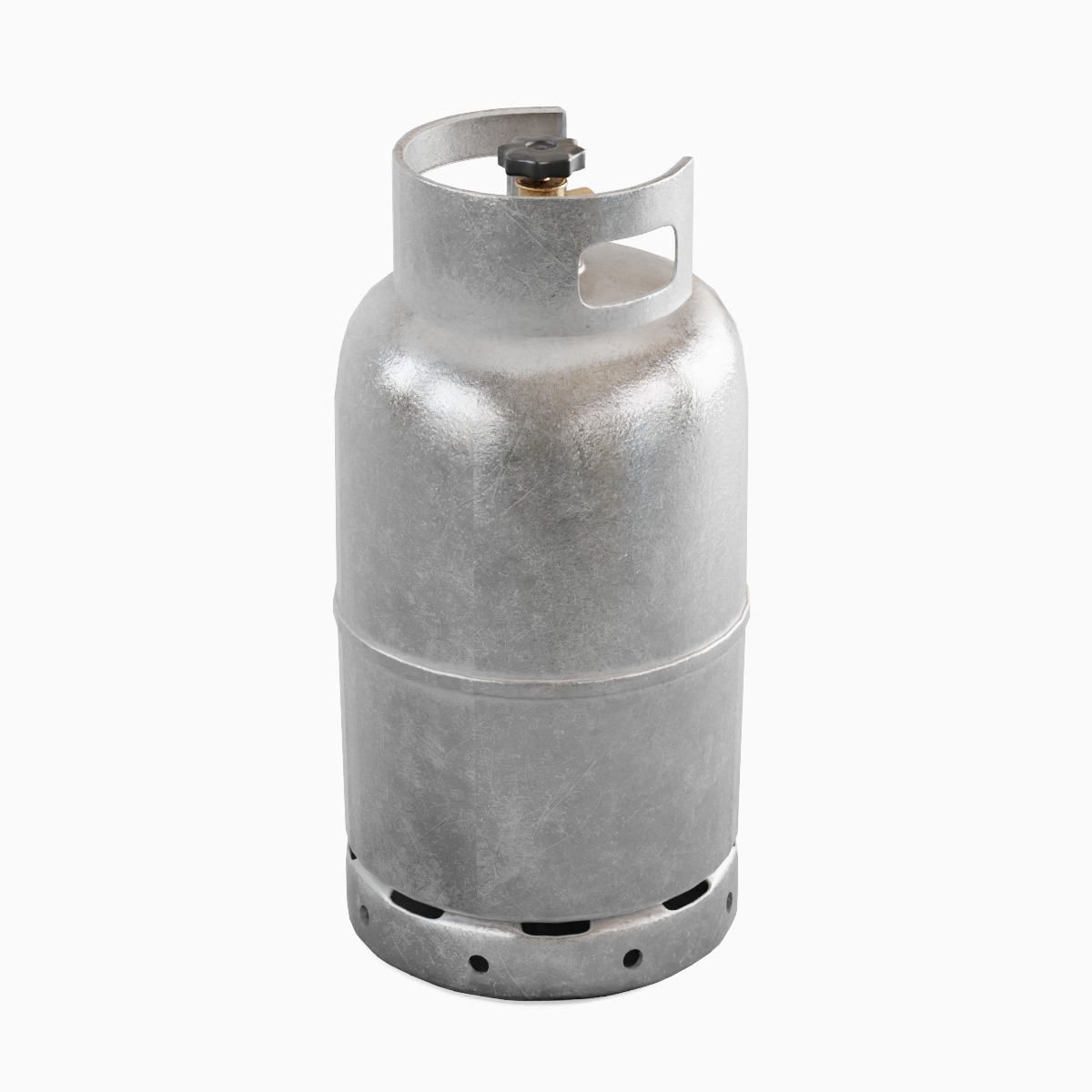 Gas Cylinder 01 3D model_5