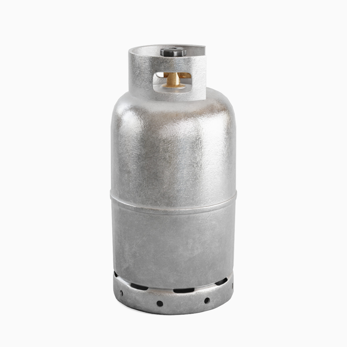 Gas Cylinder 01 3D model_1