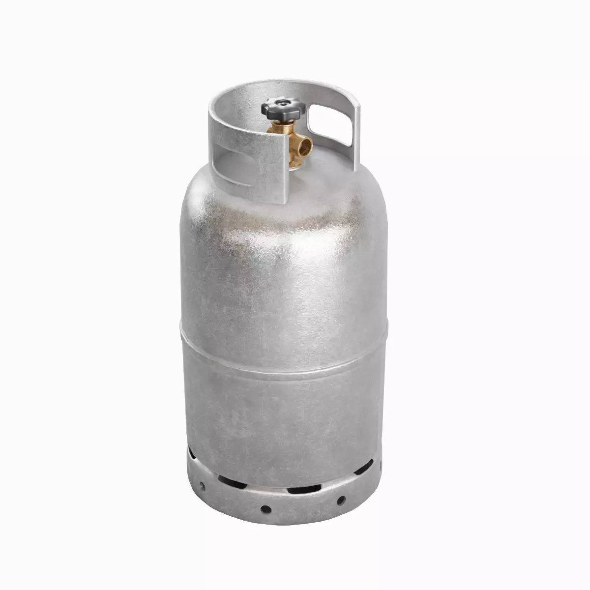 Gas Cylinder 01 3D model_0