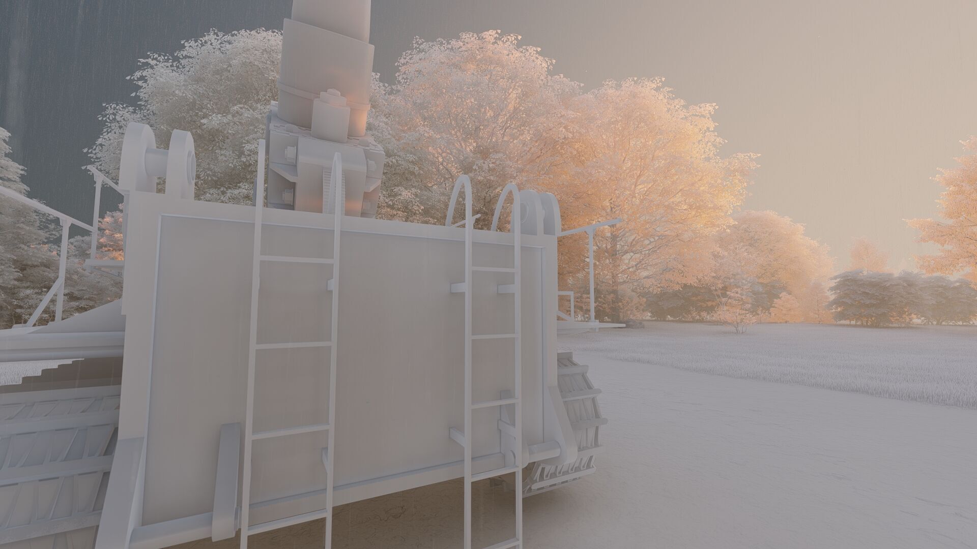 Karl-gerat mortar 3D model_27