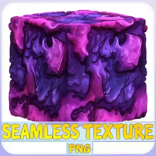  Stylized Lava Seamless Texture