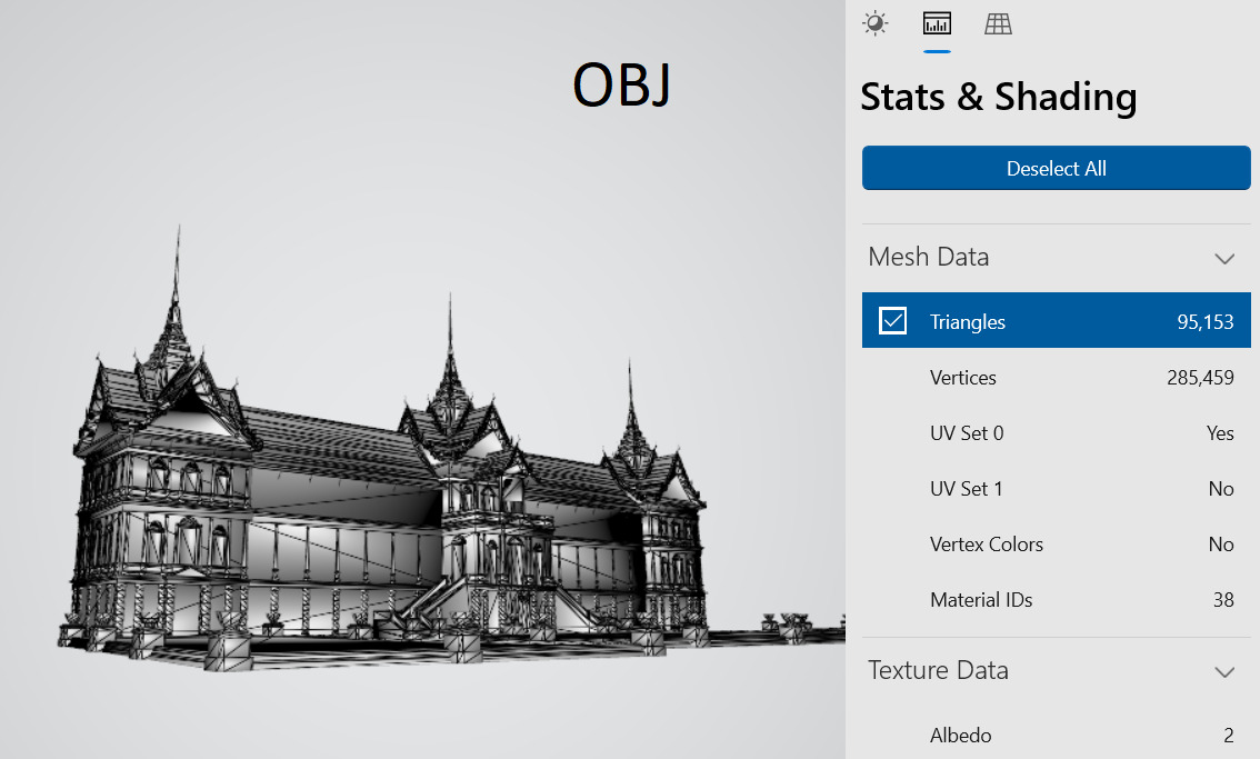 3D Model of Phra Thinang Chakri Maha Prasad 3D model_6
