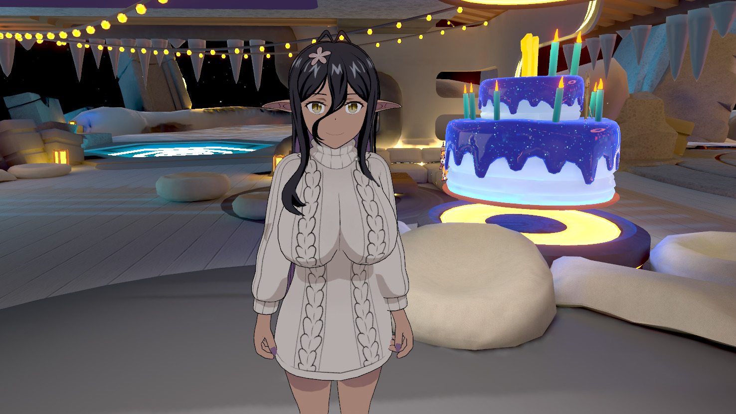  Mariabelle Yandere Dark Elf 3D model_7