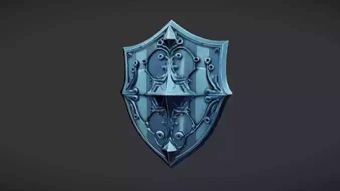 Medieval decorative shield