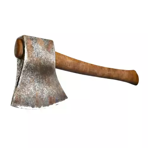 Rusty Axe 3D Model