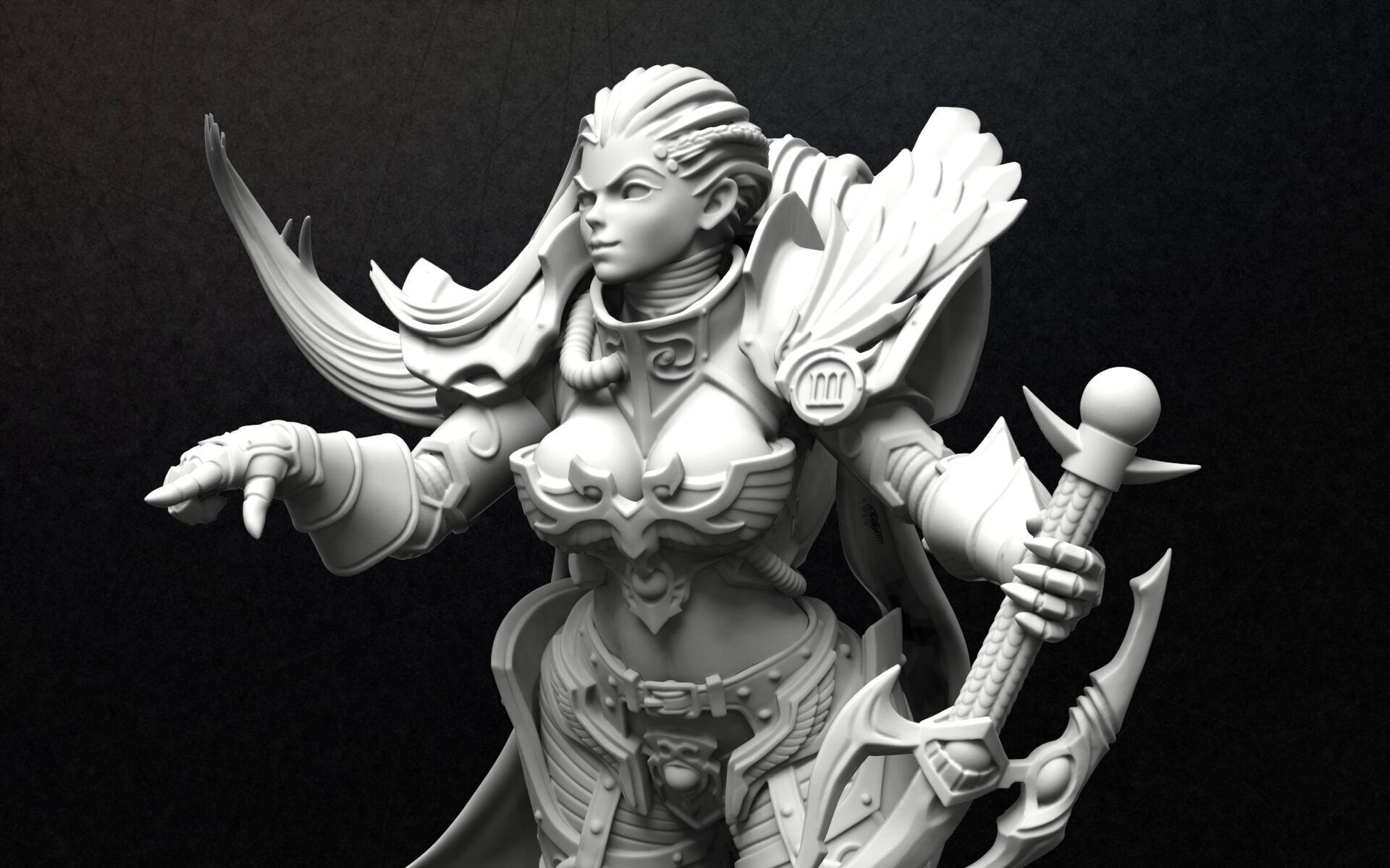 QUEEN of SWEET PAIN 3D print model_3