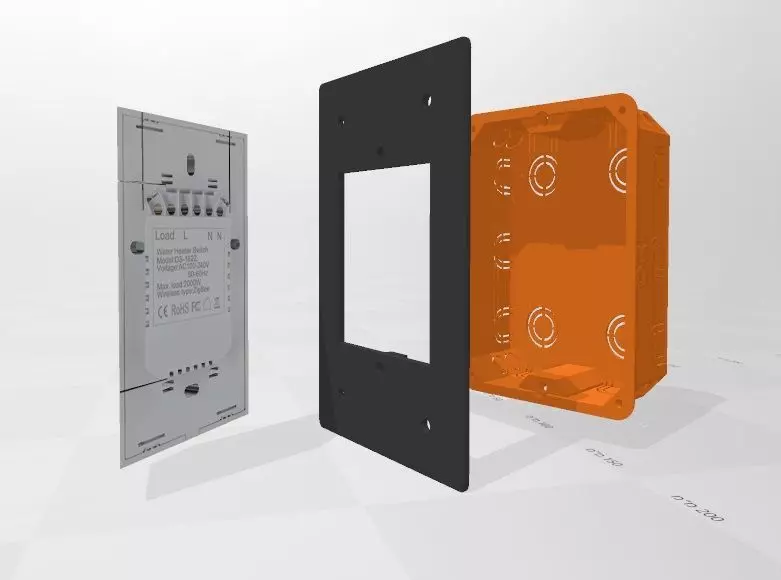 Boiler frame Free 3D print model