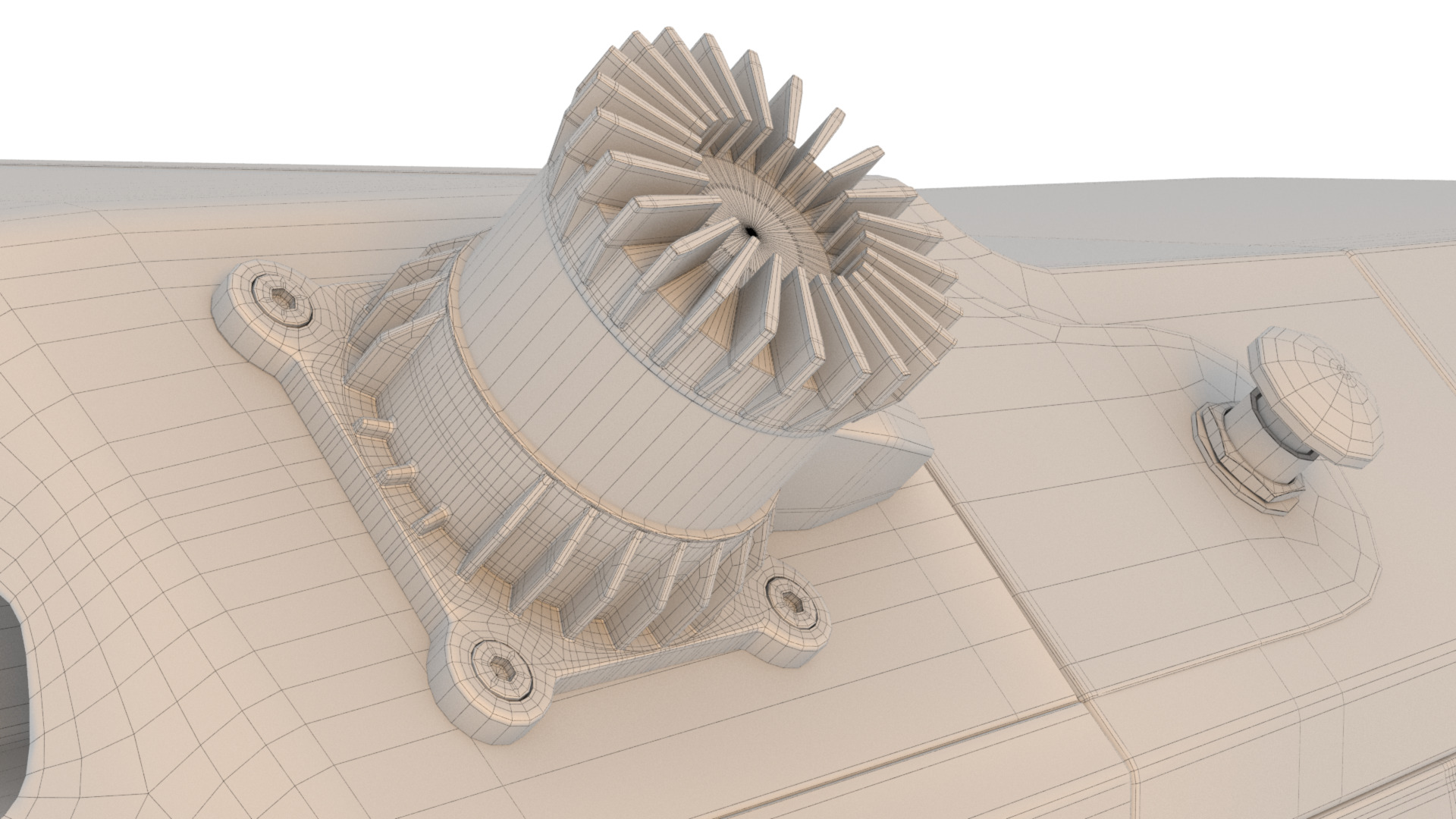 Robot street cleaner 3D model_9