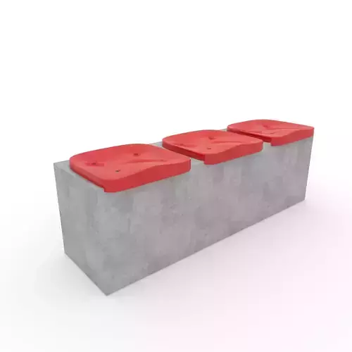 Stadium Seats 7 3D model