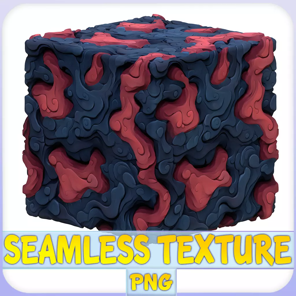 Stylized Lava Seamless Texture Texture_0