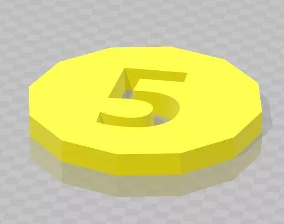 5Shekel shopping cart Free 3D print model