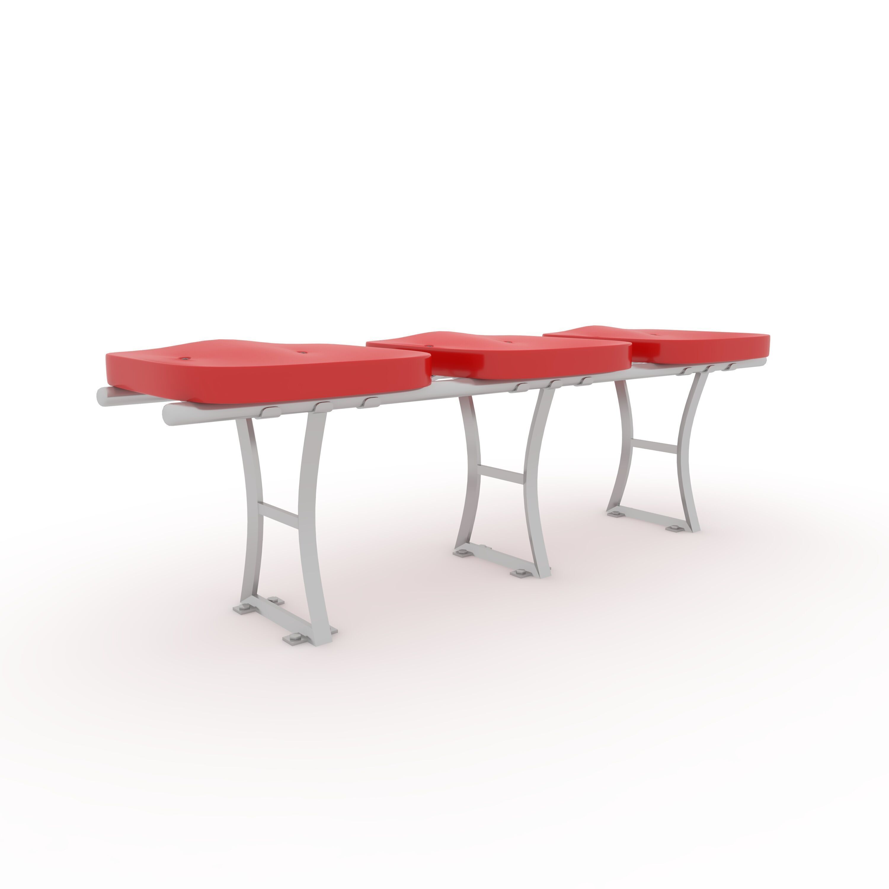 Stadium Seats 8 3D model_14