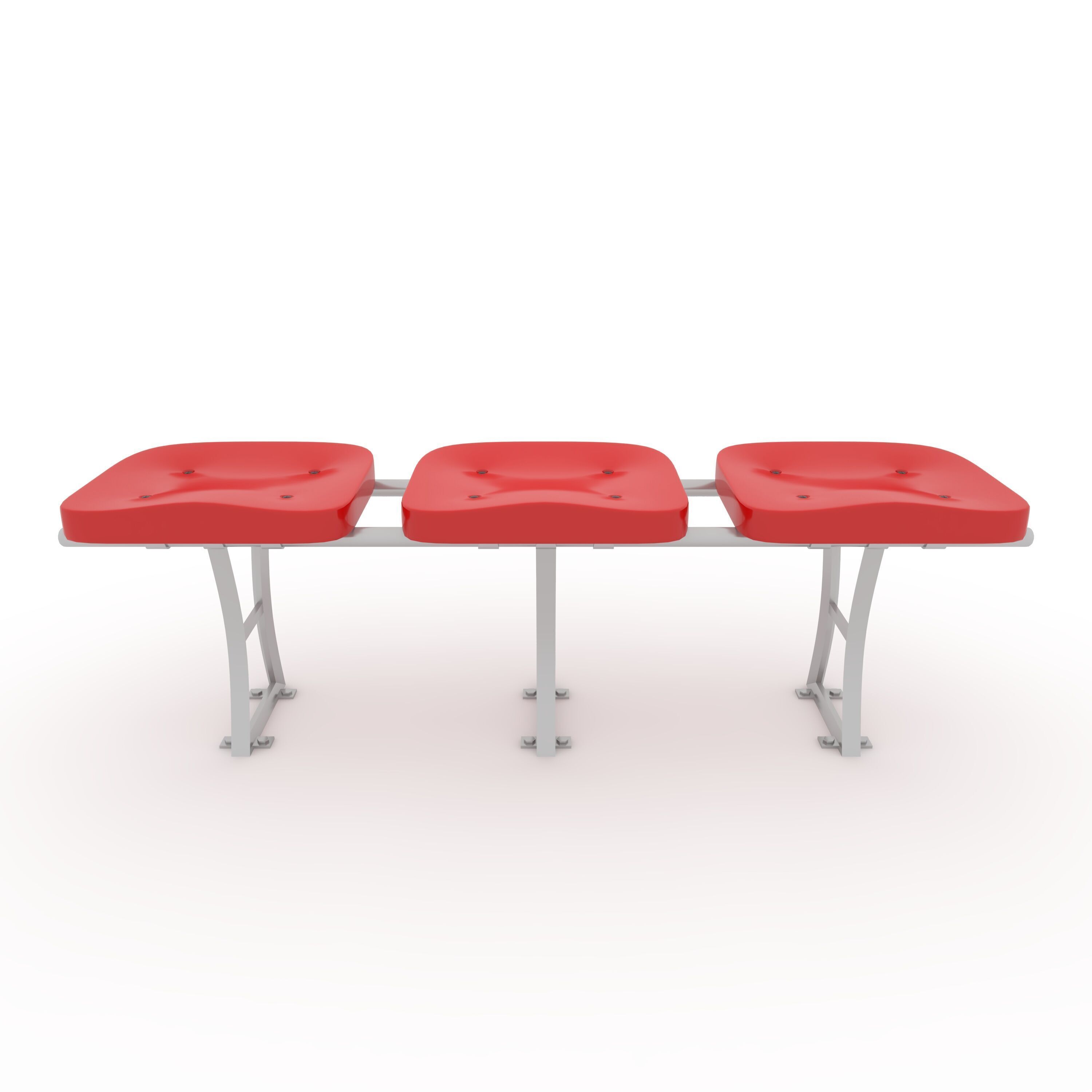 Stadium Seats 8 3D model_2