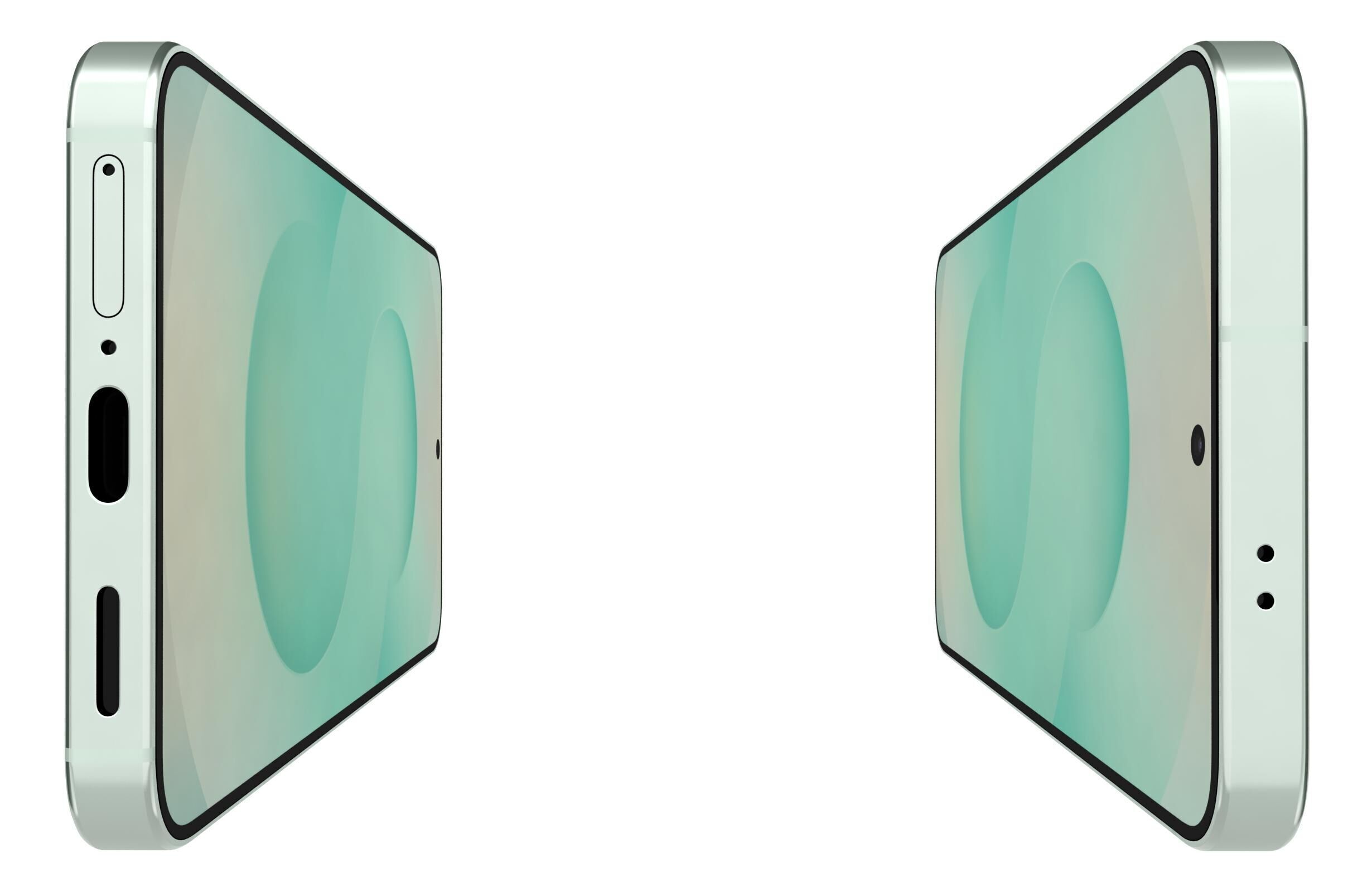 Samsung Galaxy S25 Mint 3D model_10