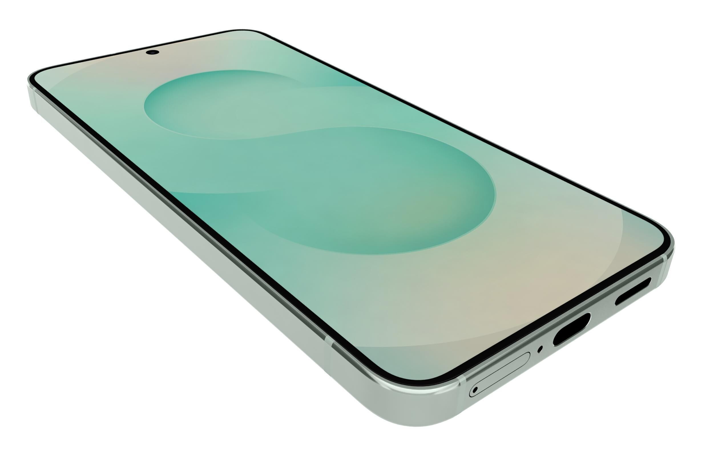 Samsung Galaxy S25 Mint 3D model_13