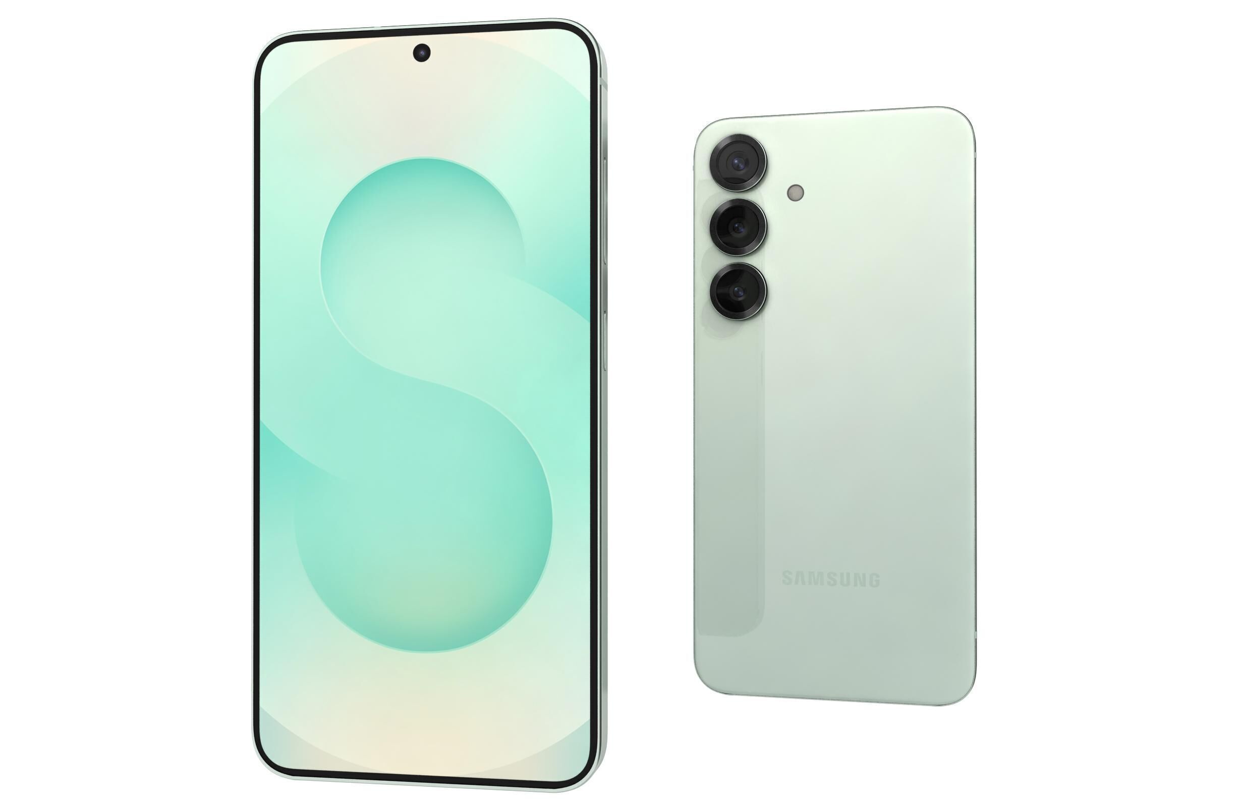 Samsung Galaxy S25 Mint 3D model_8