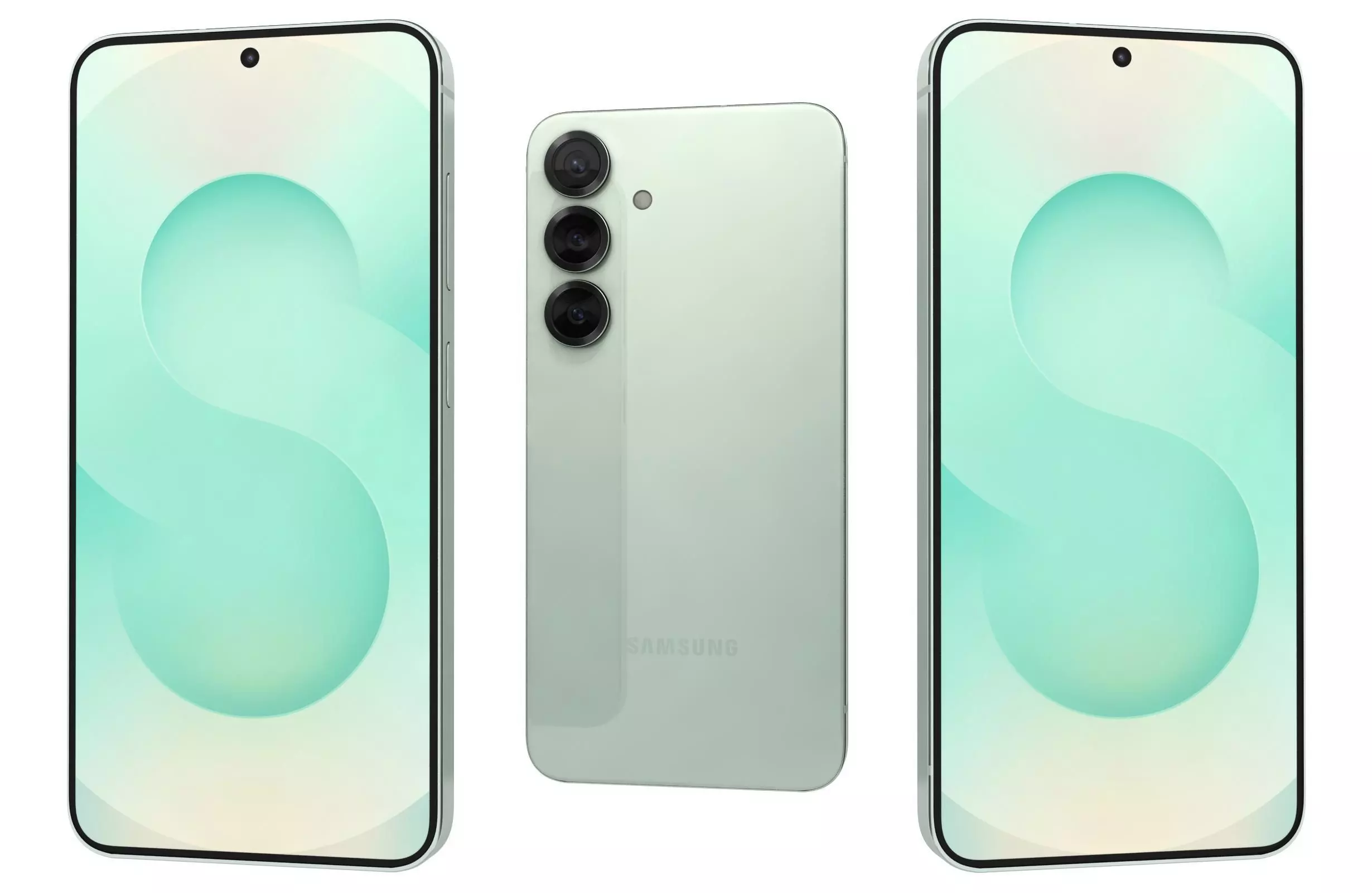 Samsung Galaxy S25 Mint 3D model_0