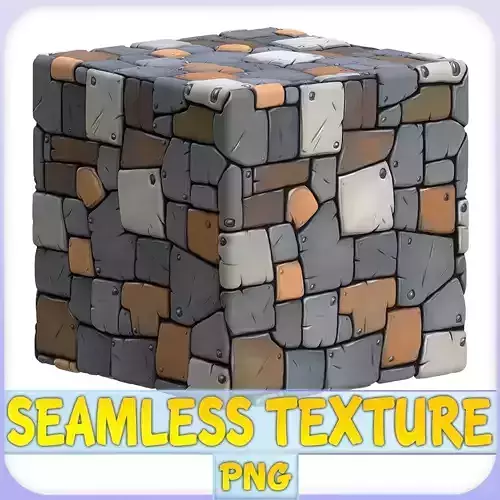 Stylized Metal Panels Seamless Texture