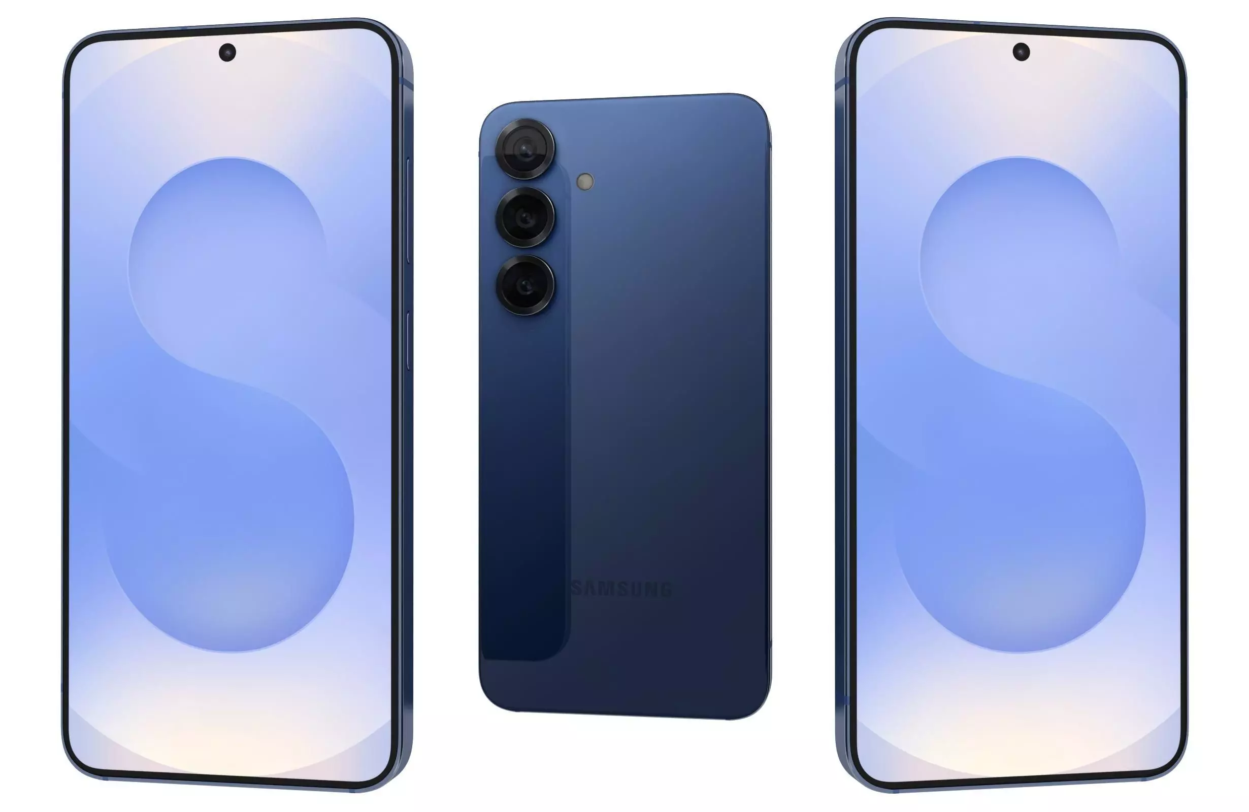 Samsung Galaxy S25 Navy 3D model_0