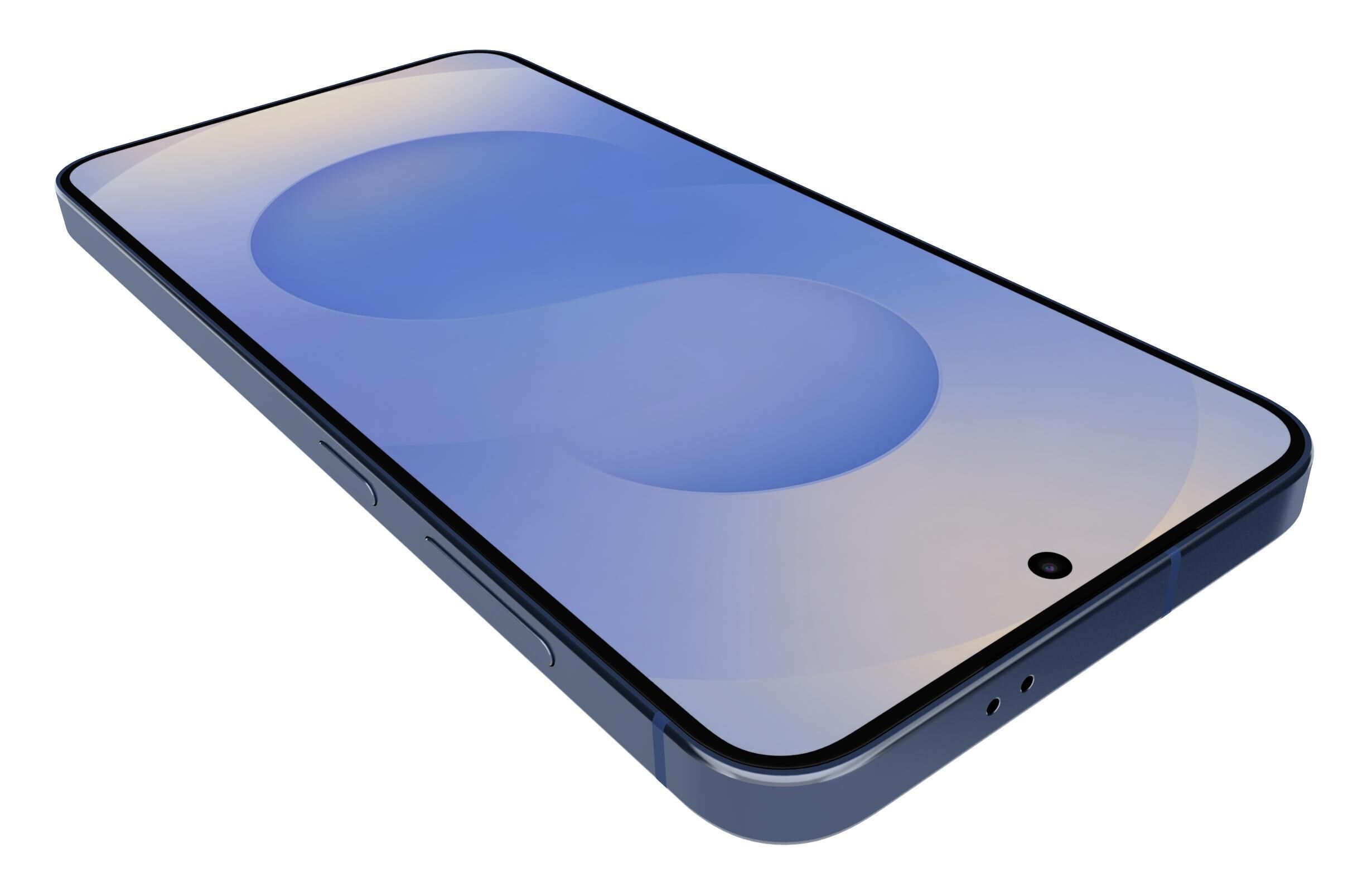 Samsung Galaxy S25 Navy 3D model_15