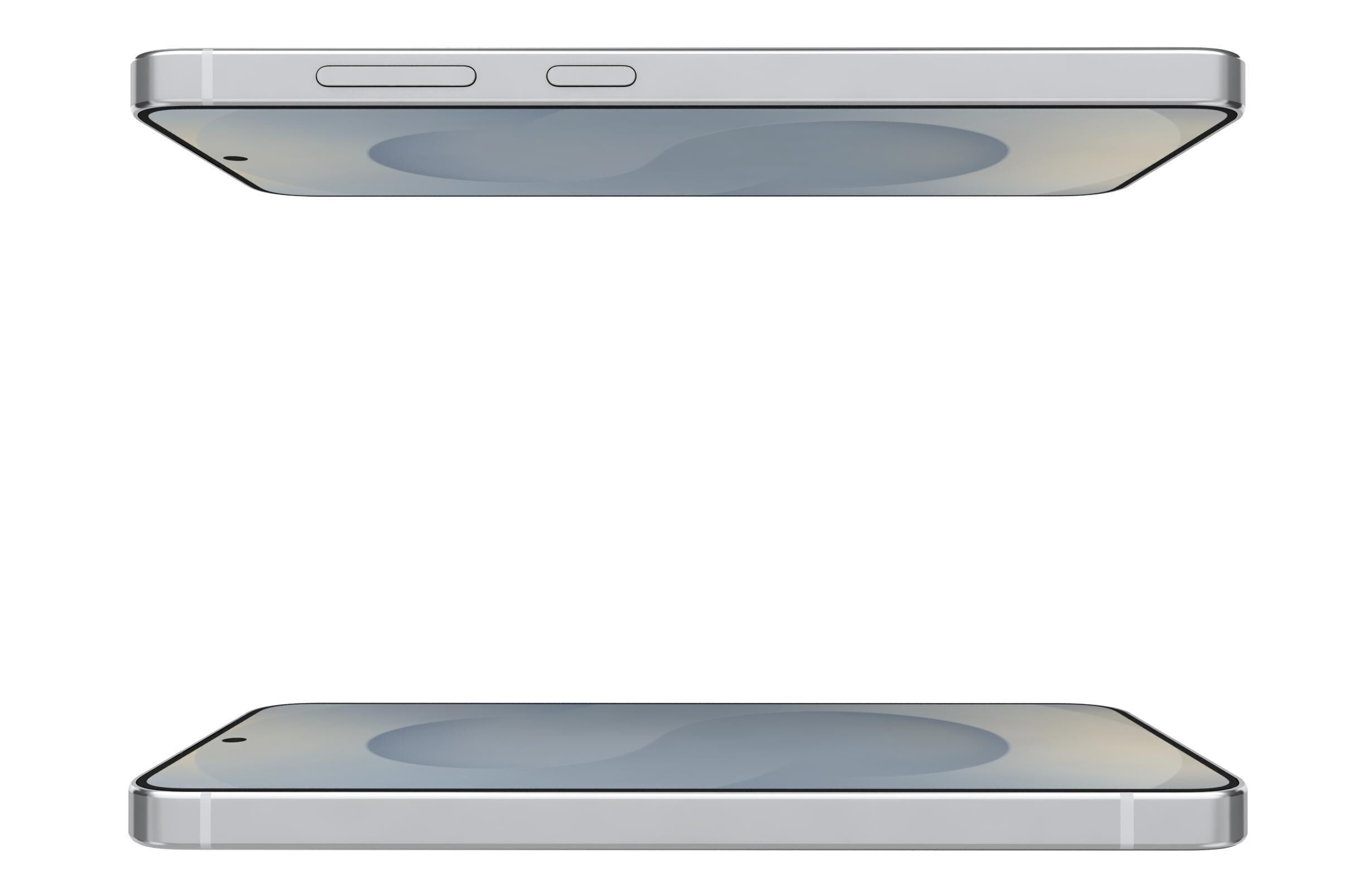 Samsung Galaxy S25 Silver Shadow 3D model_11