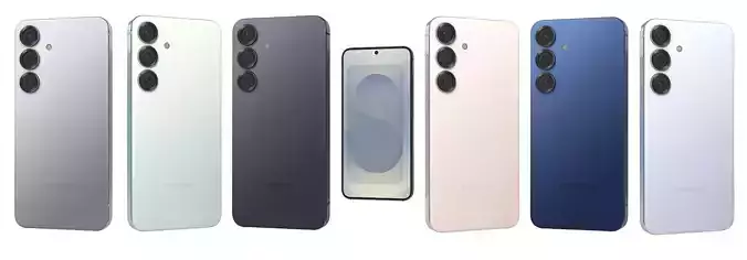 Samsung Galaxy S25 All Colors