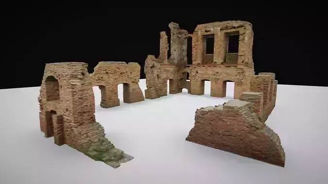 Ruins of the palace - package