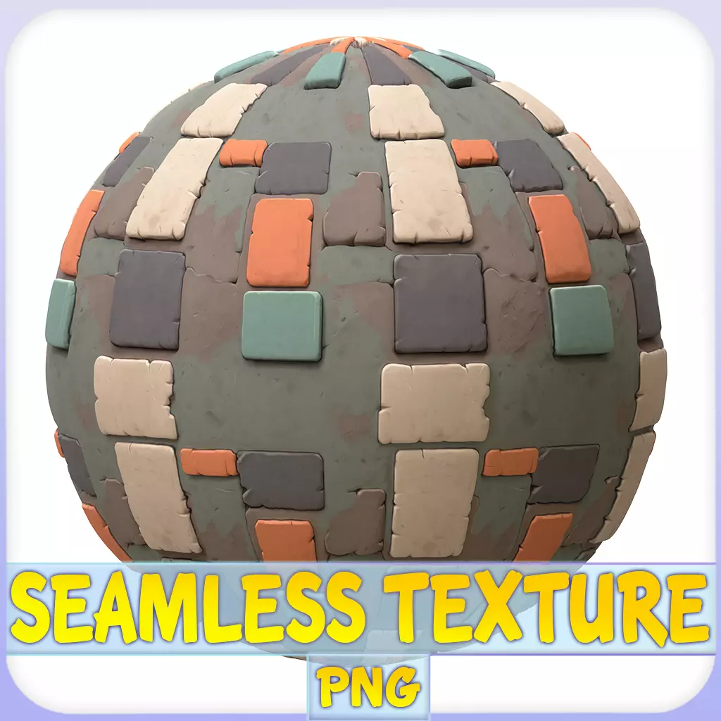 Stylized Metal Panels Seamless Texture Texture_0