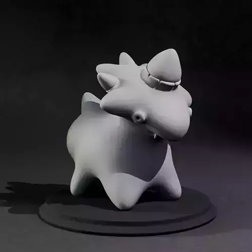 Funny Dino toy 3D print model