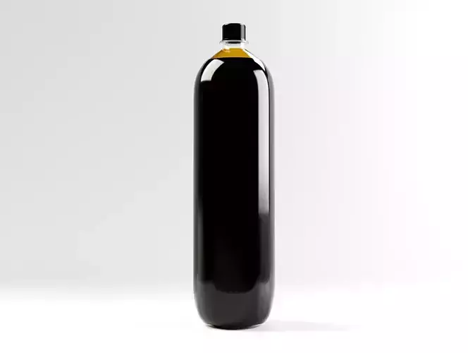 Plastic Bottle 2 Liters 3D model