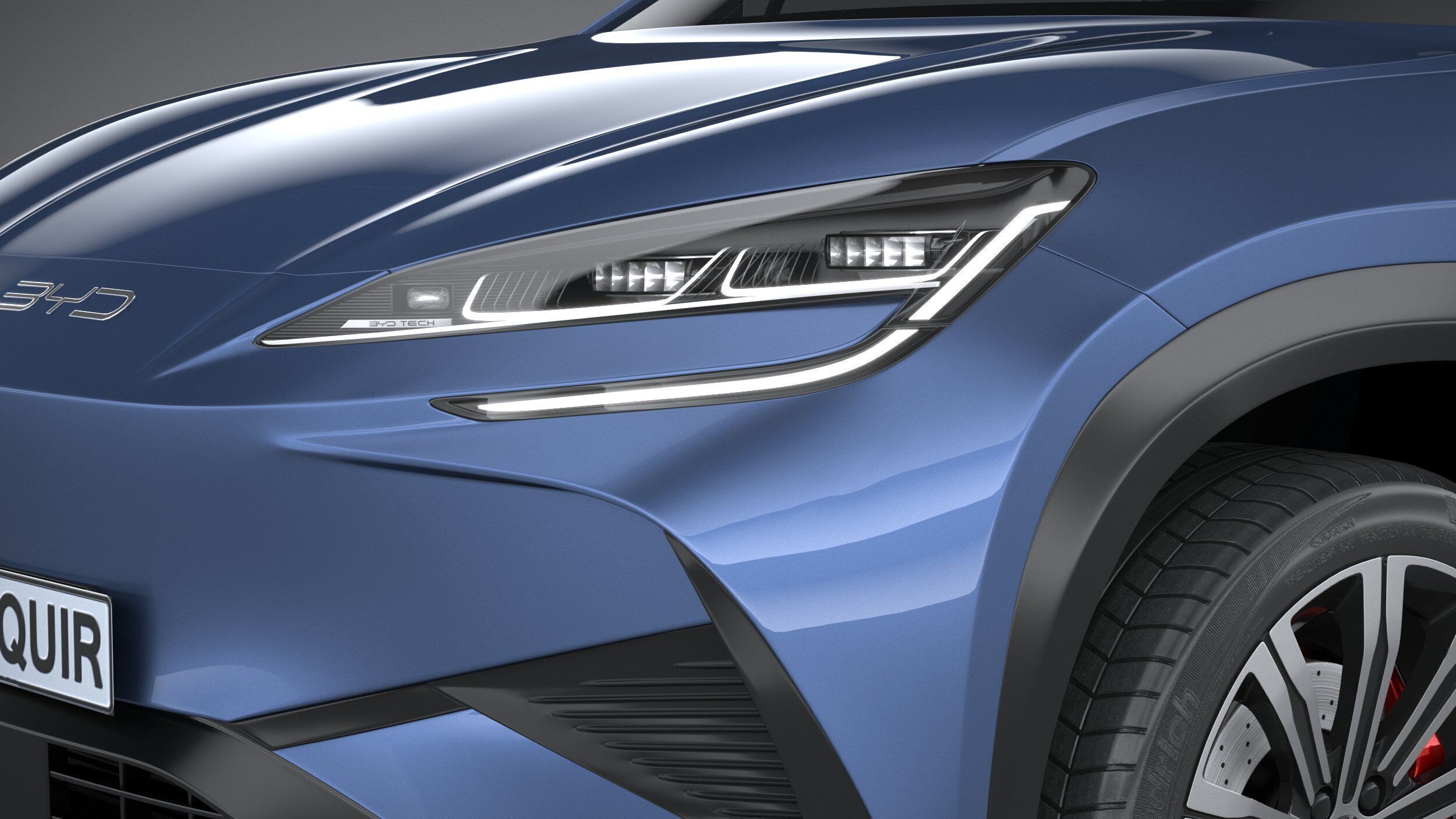 BYD Sealion 7 2025 3D model_14