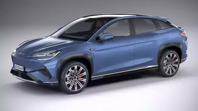 BYD Sealion 7 2025 3D model
